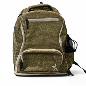 Rebel dream bag in Sunrise with white zippers